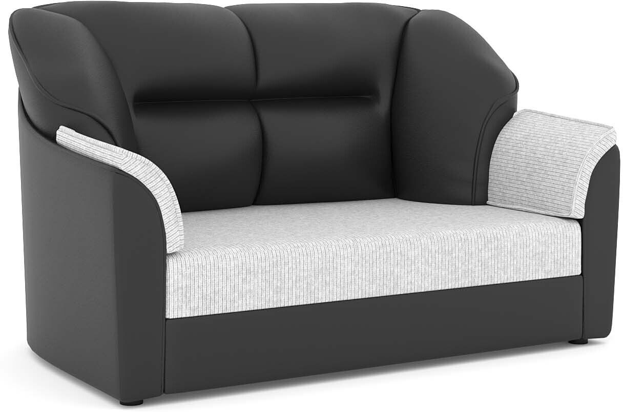 WESTIDO Cyrus Series Leatherette 2 Seater  Sofa (Finish Color - Grey, DIY(Do-It-Yourself))