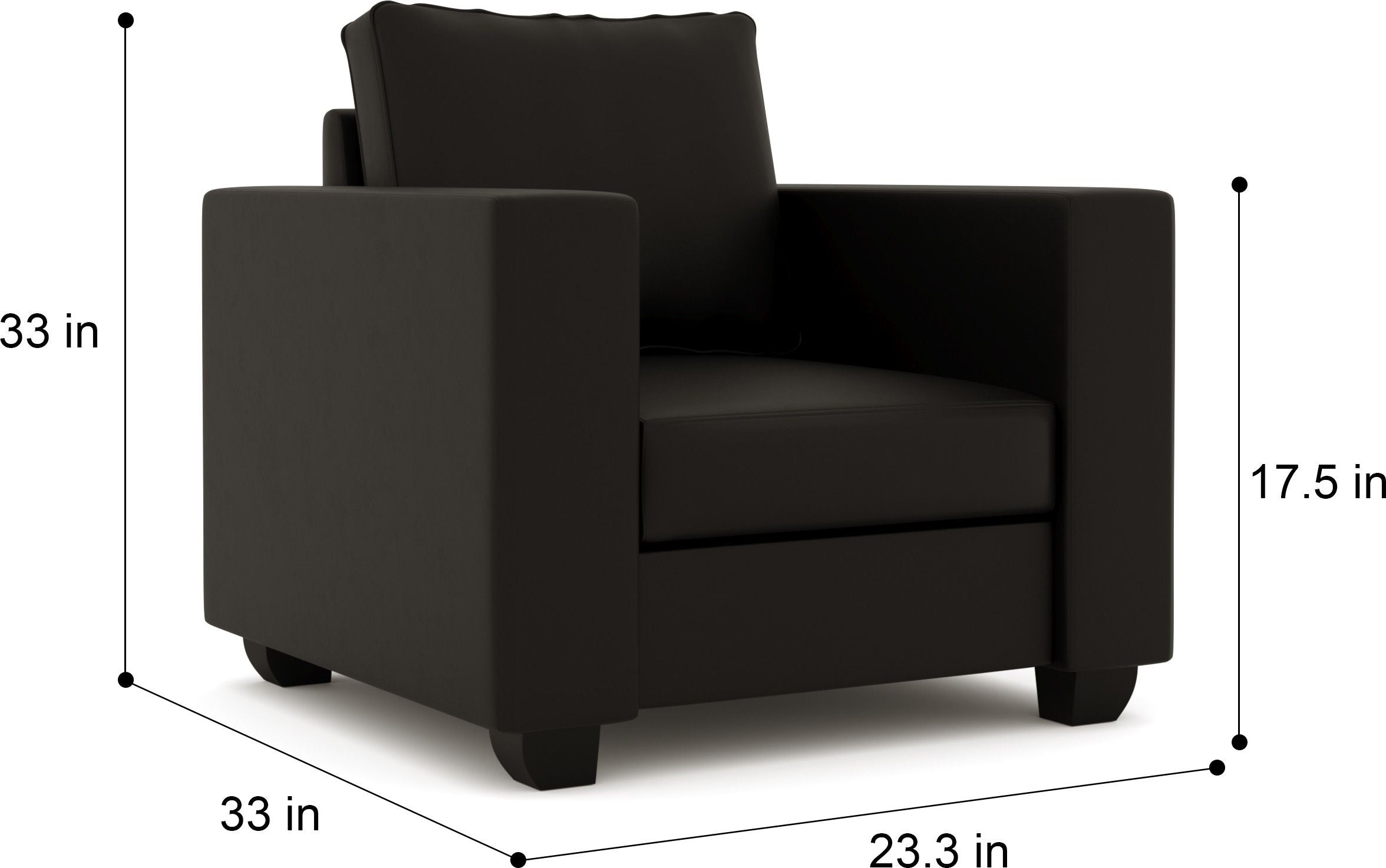 Westido Premium Cream Brown 3 + 1 + 1 Sofa Set