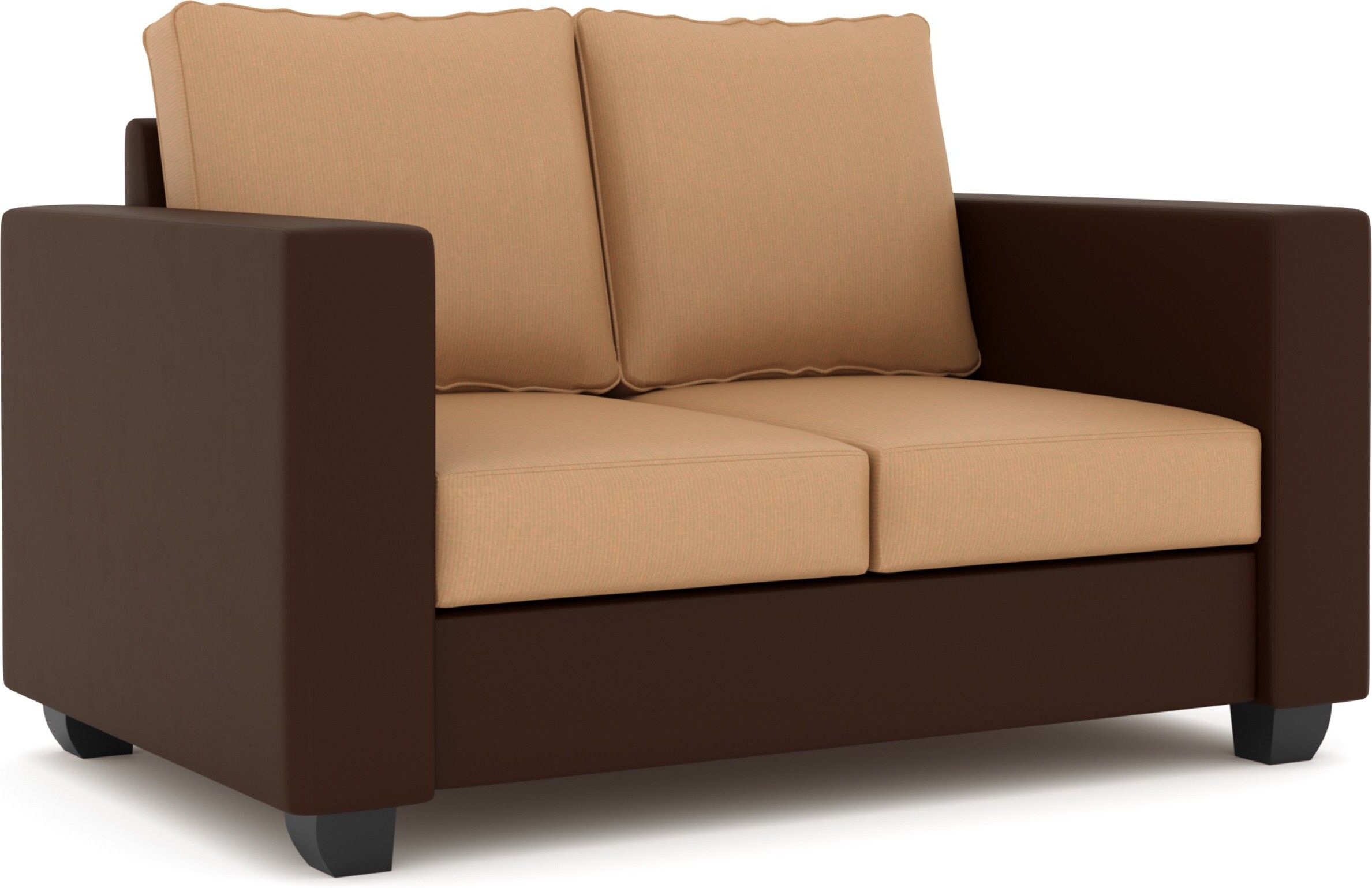 Westido Luxury 3 + 1 + 1 Sofa in Cream Brown Shade
