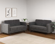 Westido Premium Cream Brown 3 + 1 + 1 Sofa Set