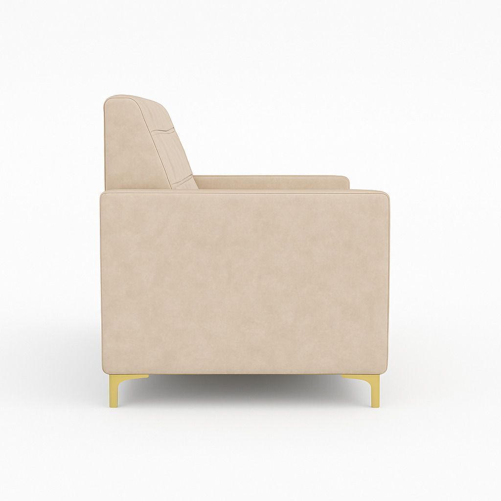 Westido Ella Sofa Set - Beige Fabric Fabric 3 + 1 + 1 Sofa Set (Beige, DIY(Do-It-Yourself))