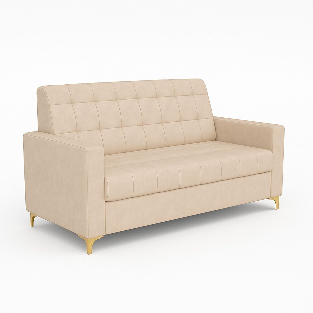 Westido Ella Sofa Set - Beige Fabric Fabric 3 + 1 + 1 Sofa Set (Beige, DIY(Do-It-Yourself))