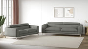Westido 3 + 1 + 1 Designer Sofa - Cream Brown