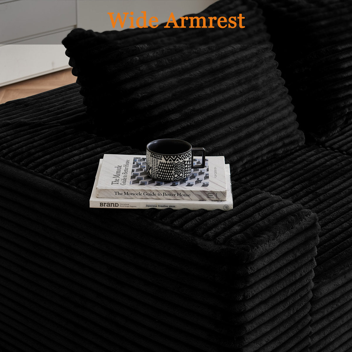 108" Cloud Modular Sectional Couch With L-shape Chaise, No Assembly Required Modern Comfy Sofa With Deep Seat & Plush Fabric, Upholstered Couches For Living Room, Bedroom