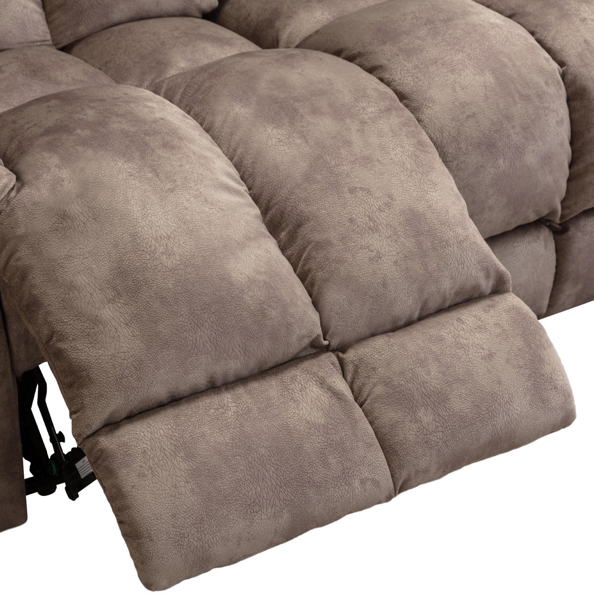 2 - Piece Contemporary and Overstuffed Manual Reclining Living Room Set