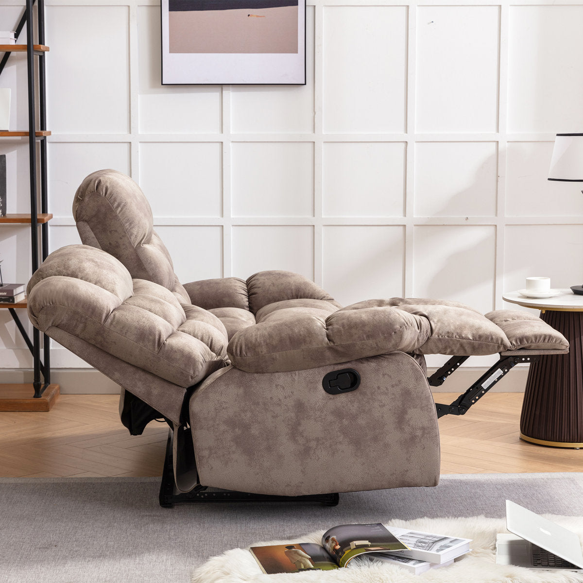 2 - Piece Modern and Soft Manual Reclining Living Room Set