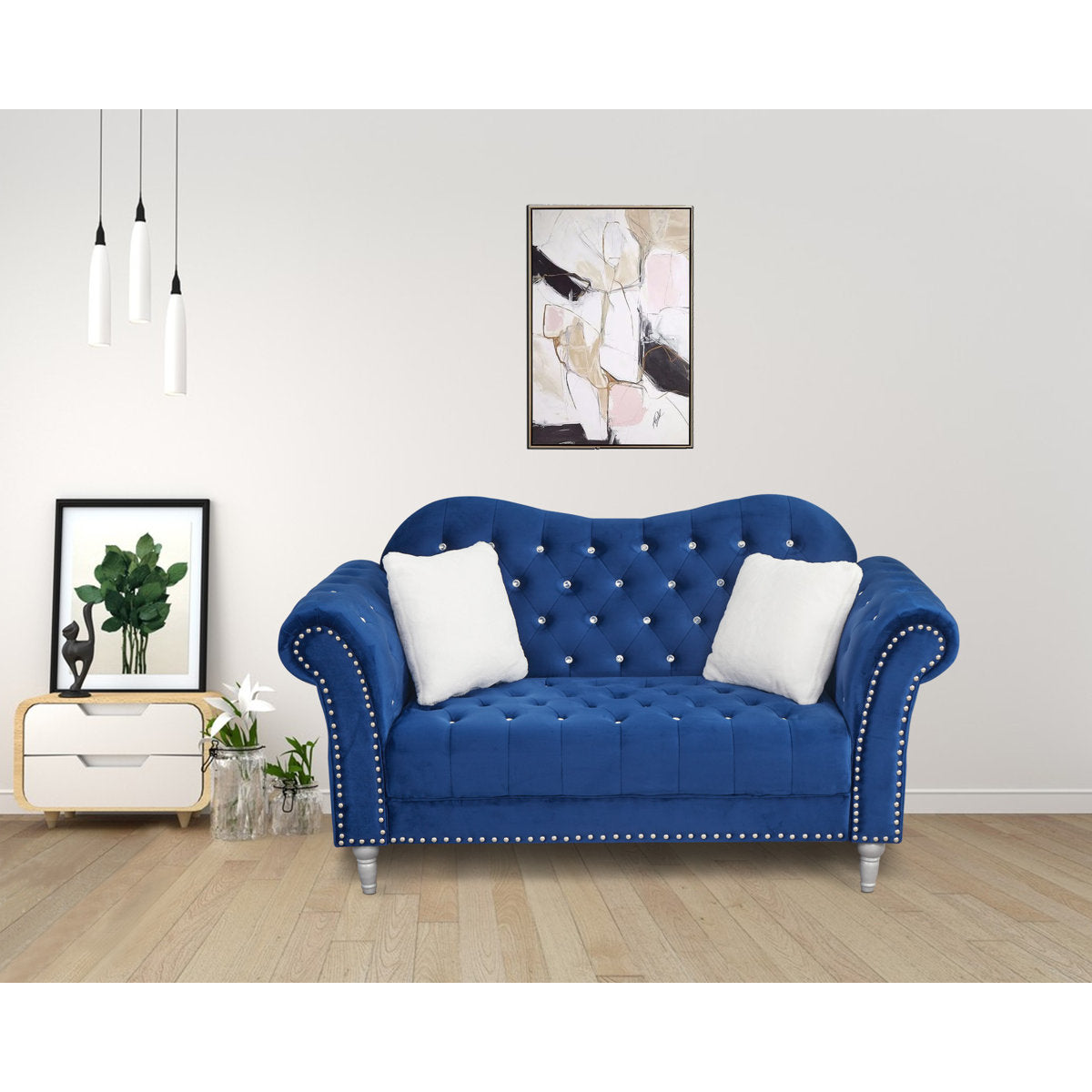 2 - Piece Velvet Living Room Set