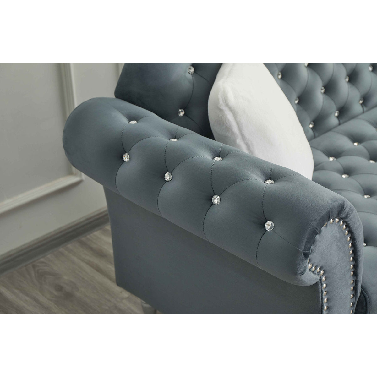 2 - Piece Velvet Living Room Set