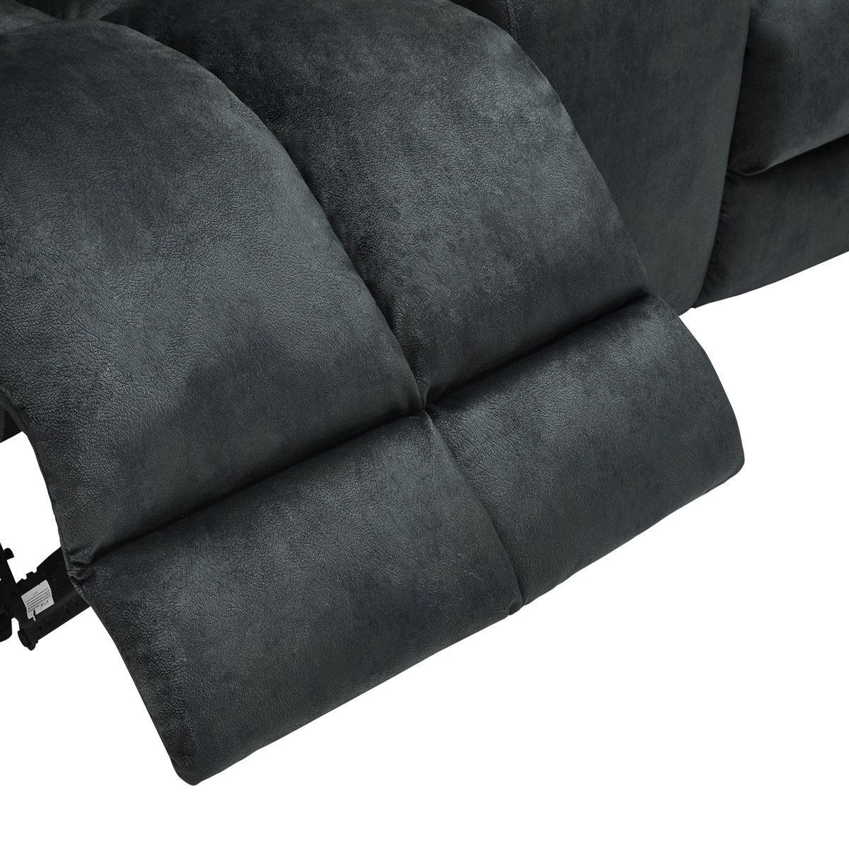 3-Piece Modern And Upholstered Soft Manual Reclining Sectional With Cupholders And Storage