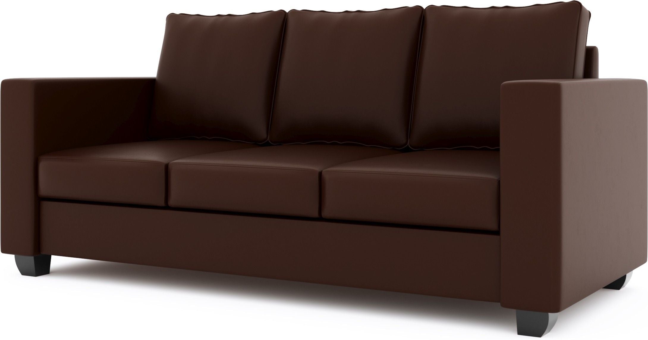 Westido Modern 3 + 1 + 1 Sofa (Cream Brown)