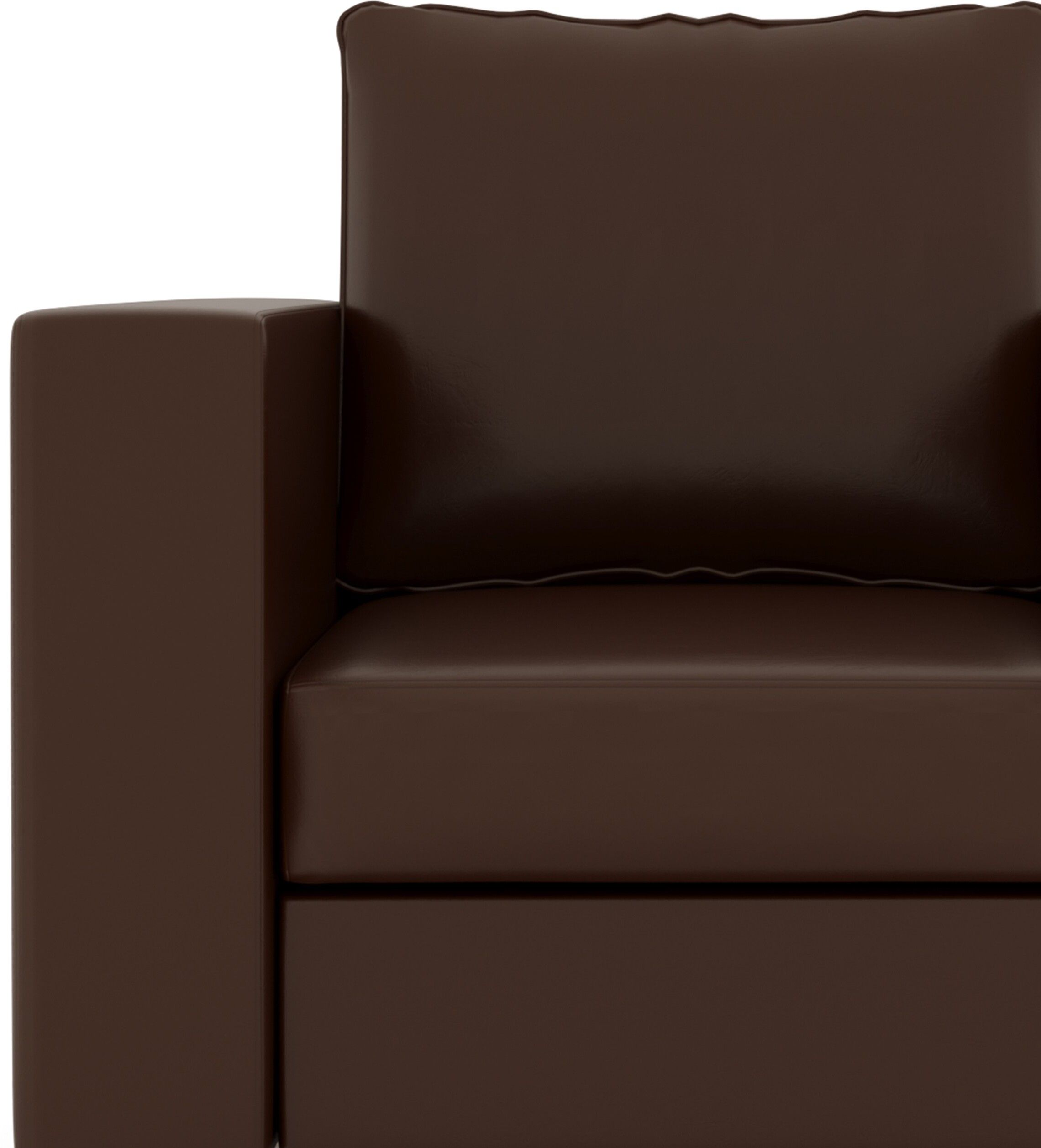 Westido 3 + 1 + 1 Designer Sofa - Cream Brown