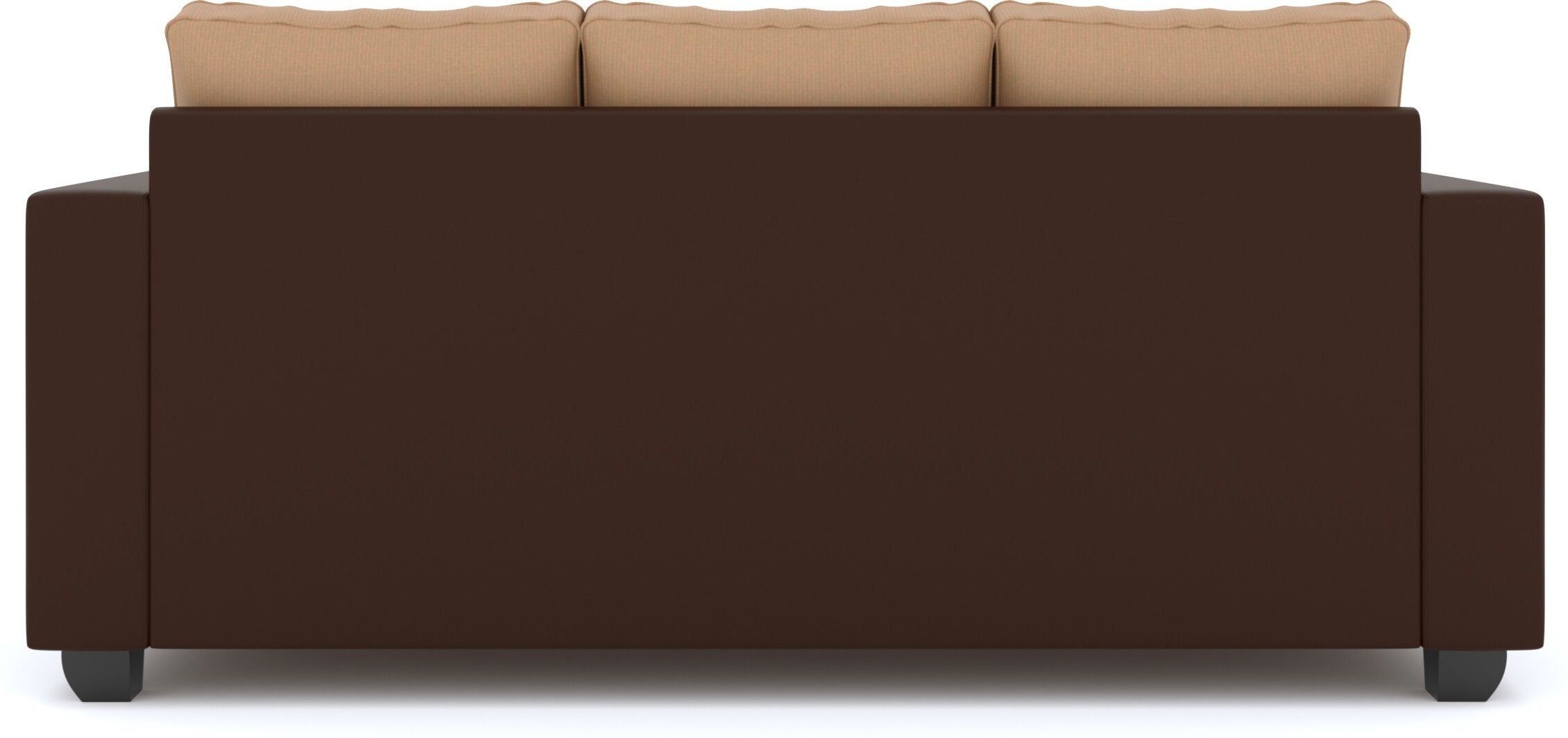 Westido 3 + 1 + 1 Sofa in Cream Brown Finish