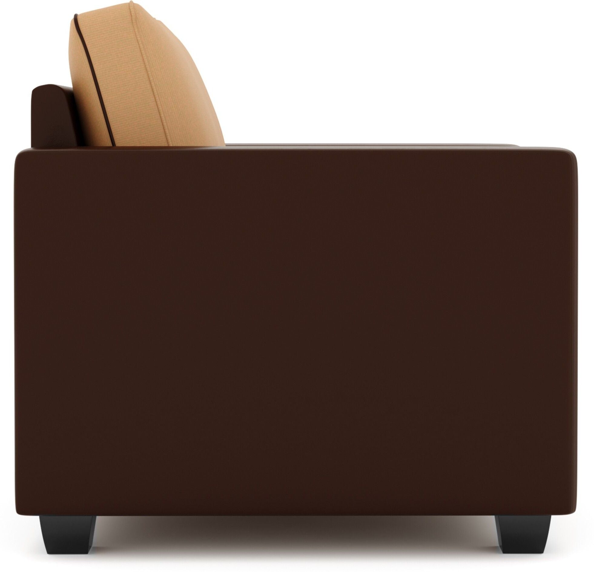 Westido Premium Cream Brown 3 + 1 + 1 Sofa Set