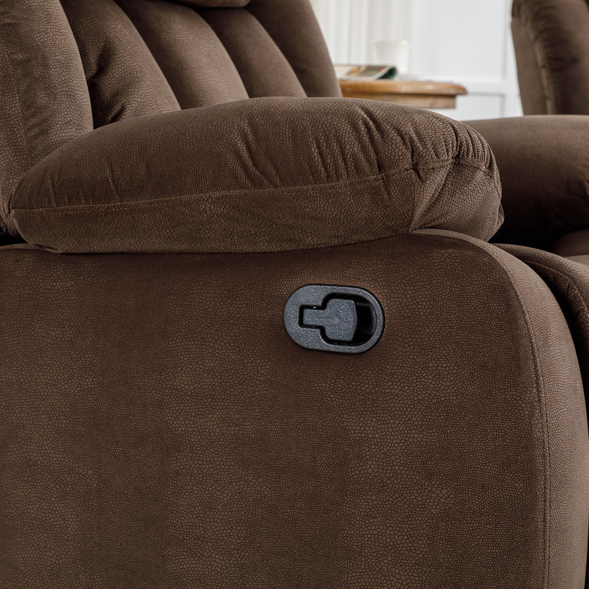 3 - Piece Modern Microfiber Upholstered Reclining Living Room Sets