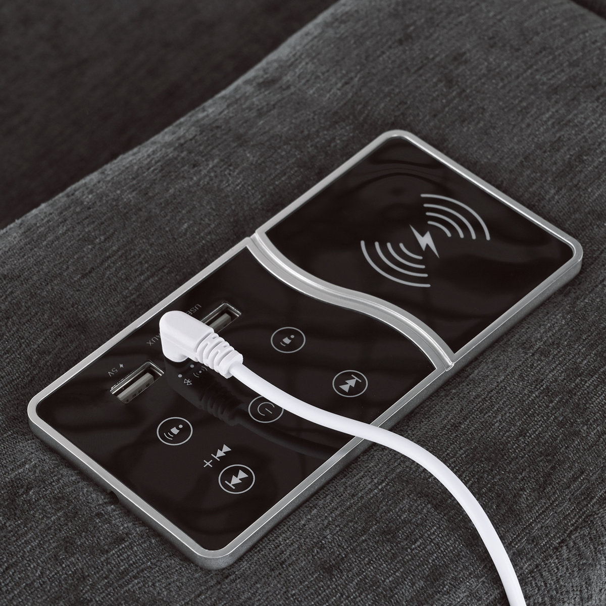 4 - Piece Modular Upholstered Sectional