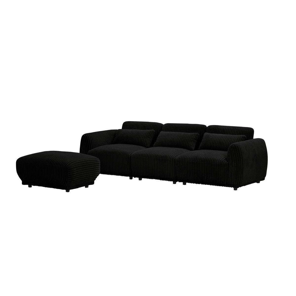 4 - Piece Upholstered Sectional