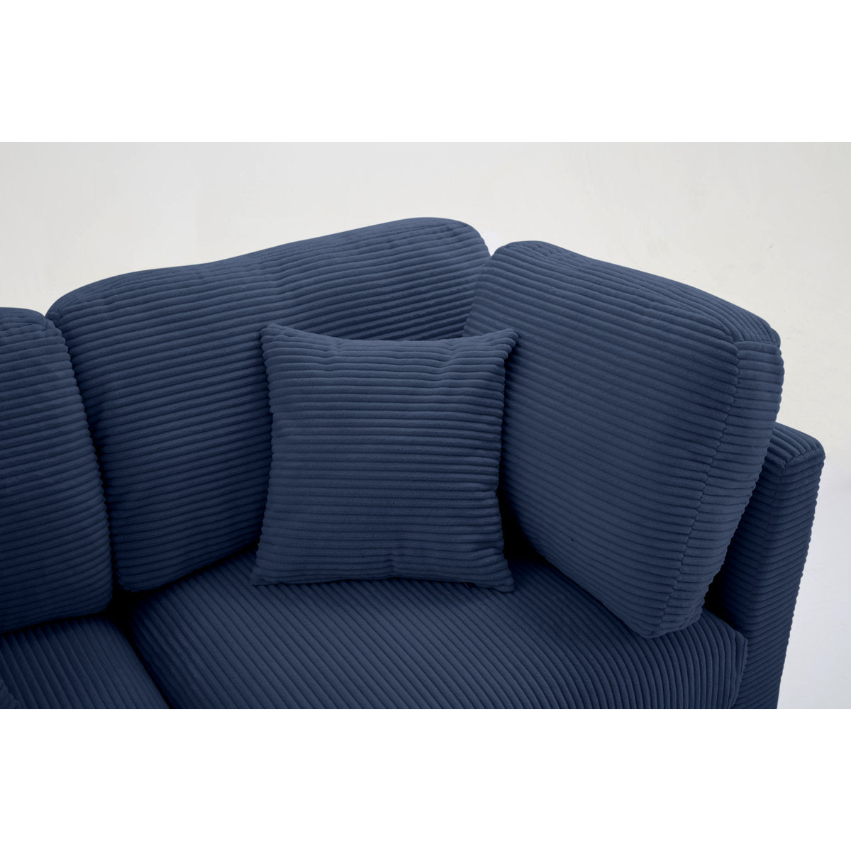 6-piece Corduroy Sleeper Sectional