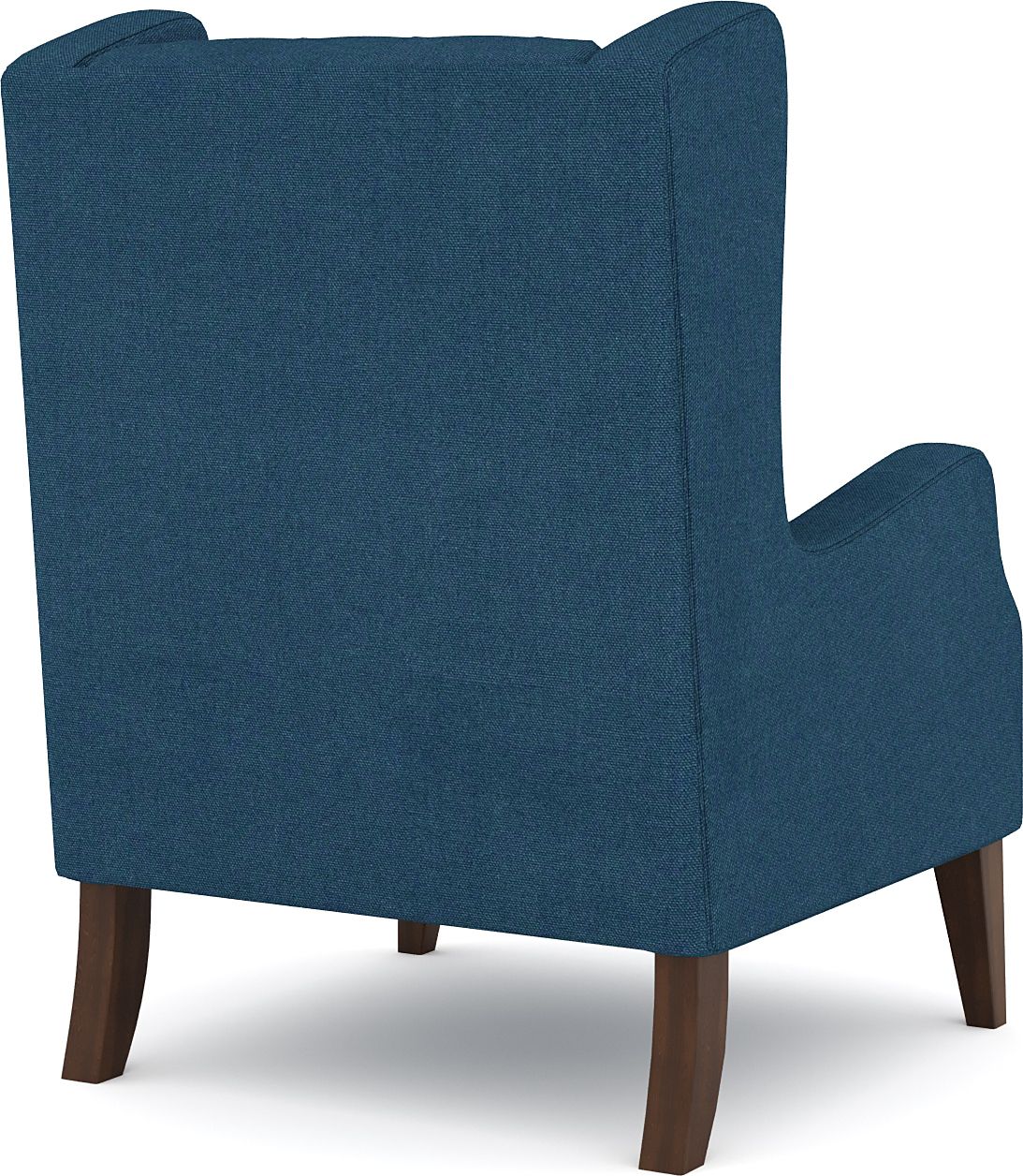 Westido Luxury 1 Seater Wing chair in Navy Blue