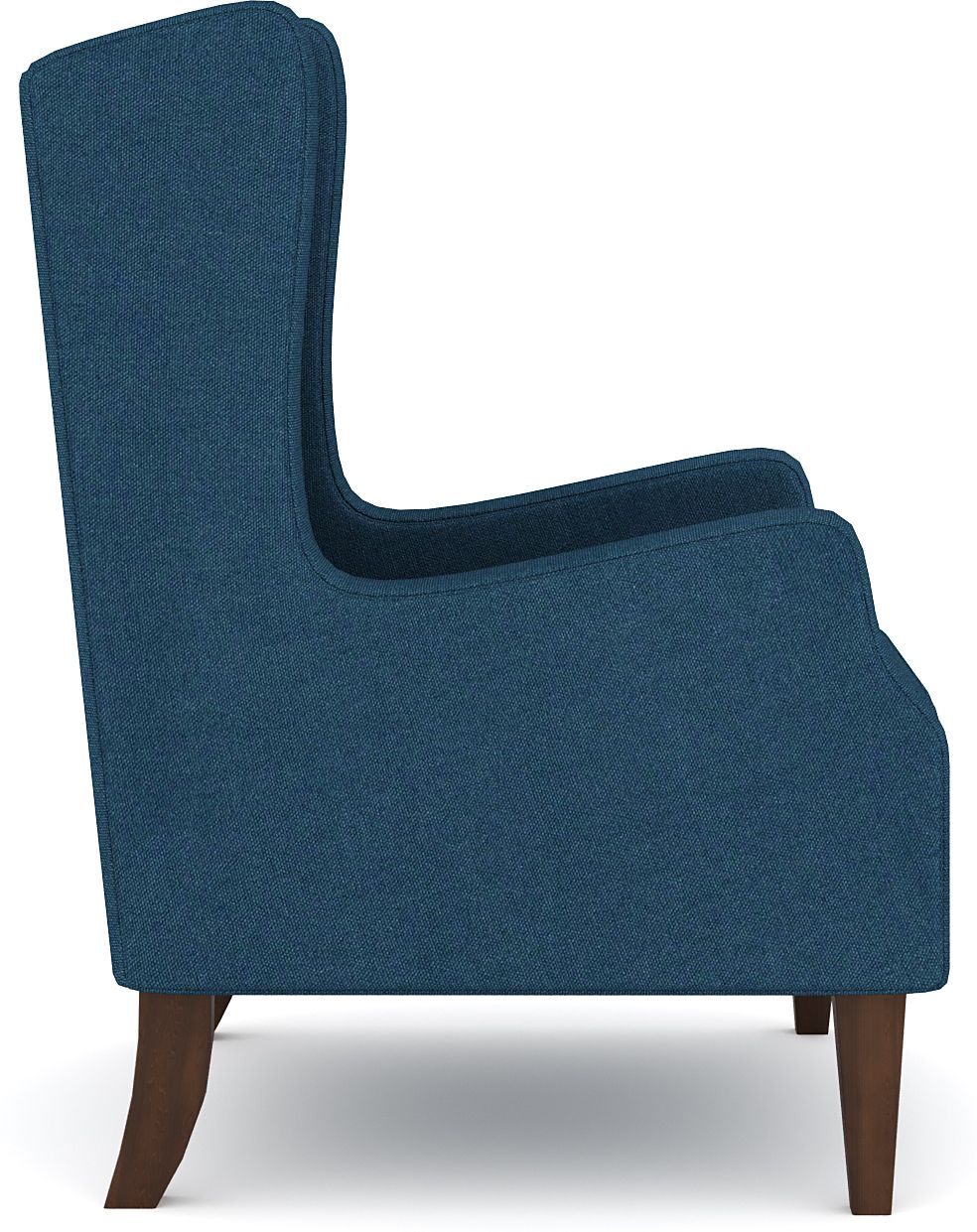 Westido Luxury 1 Seater Wing chair in Navy Blue