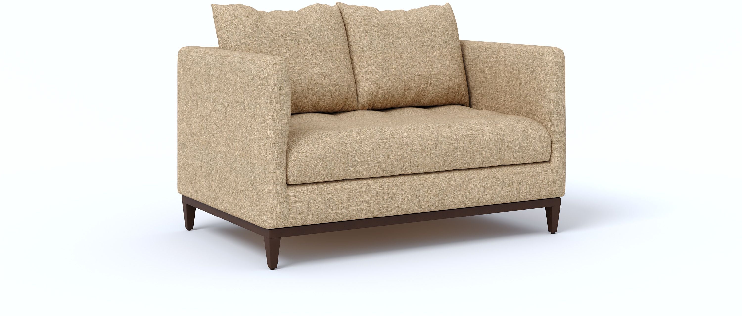 Cream Brown Upholstered 3 + 1 + 1 Sofa by Westido