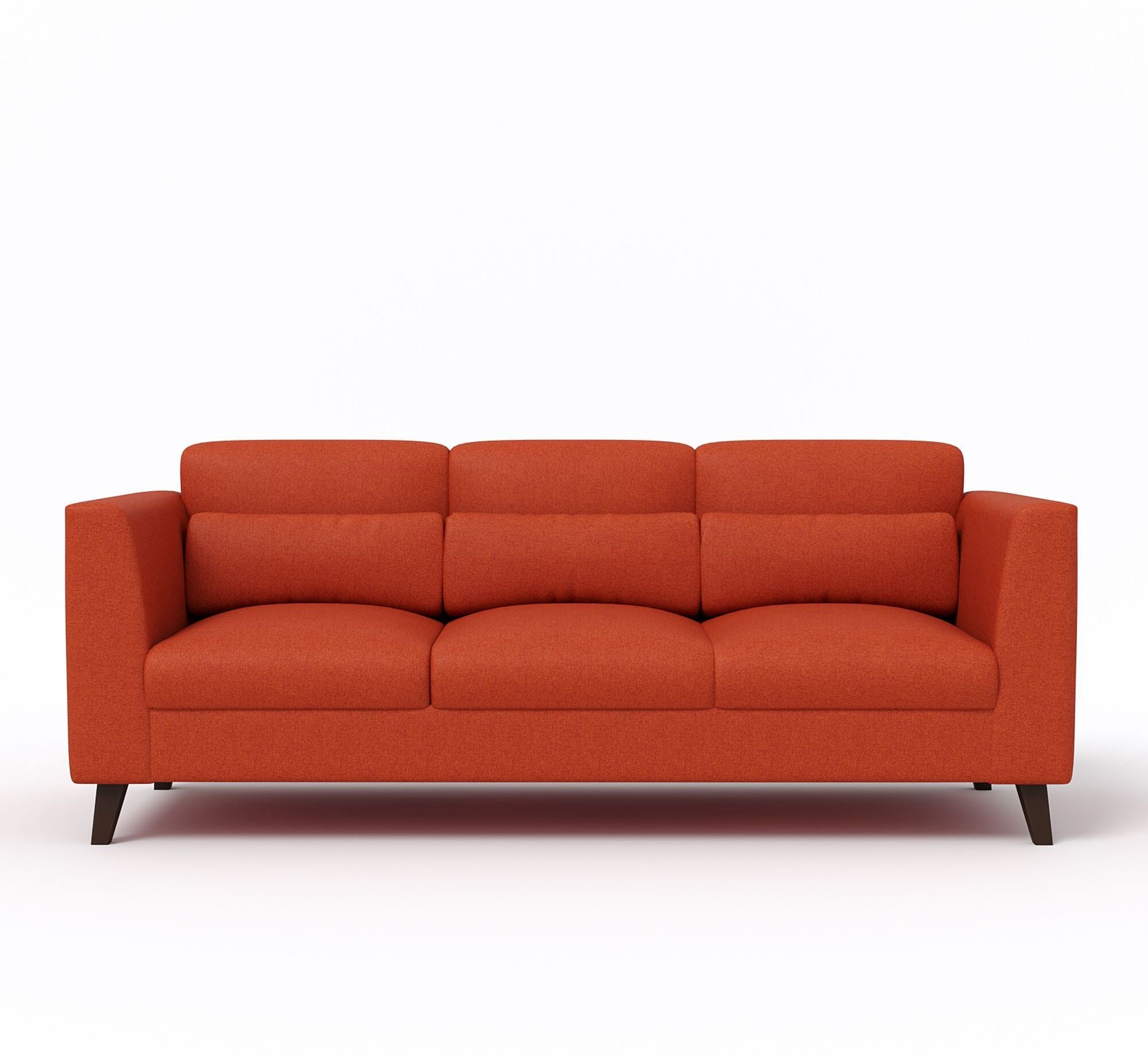 Westido Fabric 3 + 2 + 1 Sofa Set (ORANGE, DIY(Do-It-Yourself))