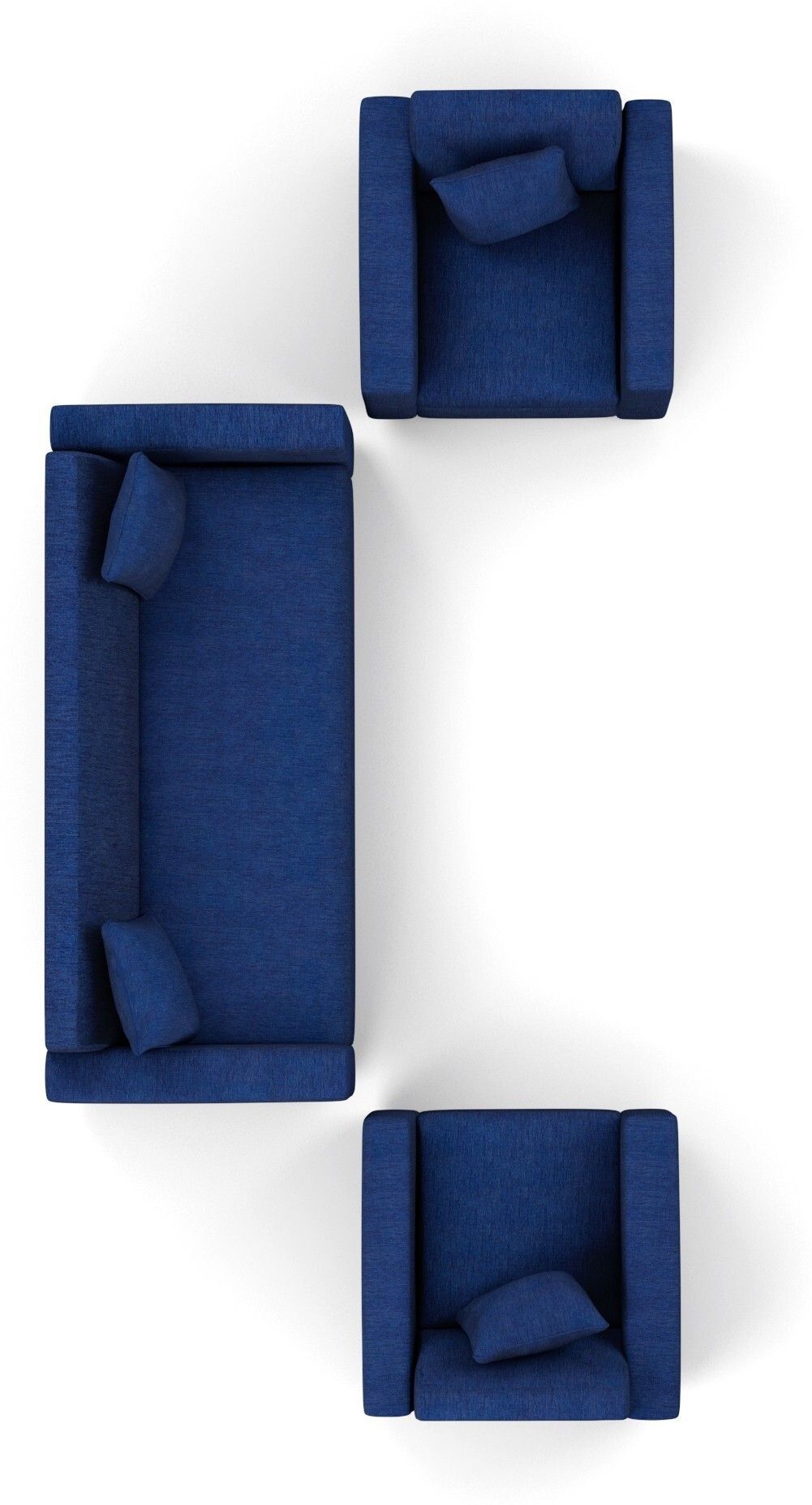 Westido Modern 3 + 1 + 1 Sofa (Cream Brown)