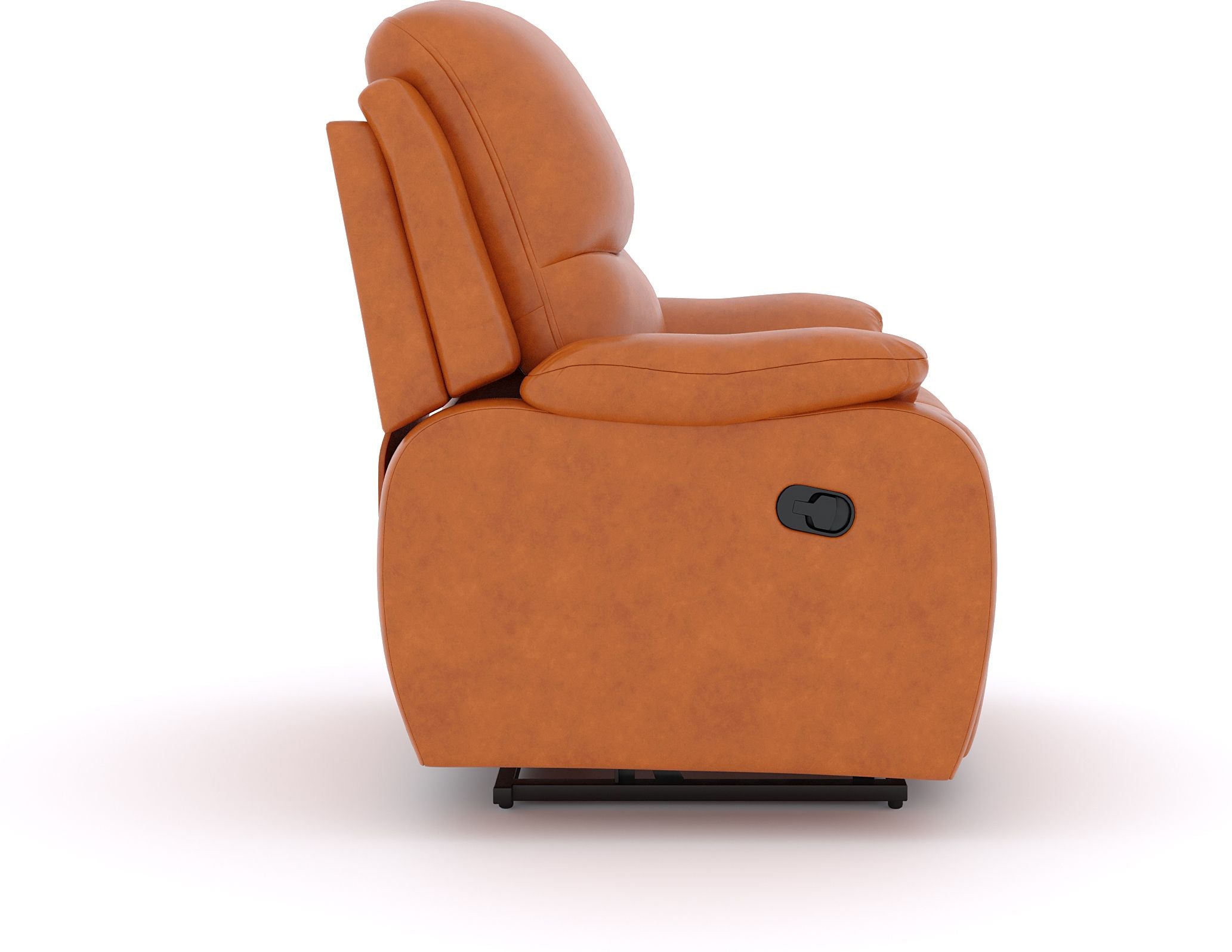Leatherette Manual Recliner (Finish Color - TAN, DIY(Do-It-Yourself))