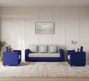 RECLINEX INDIA Premium Cream Brown 3 + 1 + 1 Sofa Set