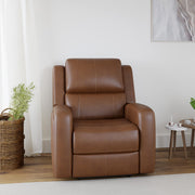 Leatherette Powered Recliner (Finish Color - Brown, DIY(Do-It-Yourself))