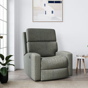 Fabric Powered Recliner (Finish Color - Grey, DIY(Do-It-Yourself))