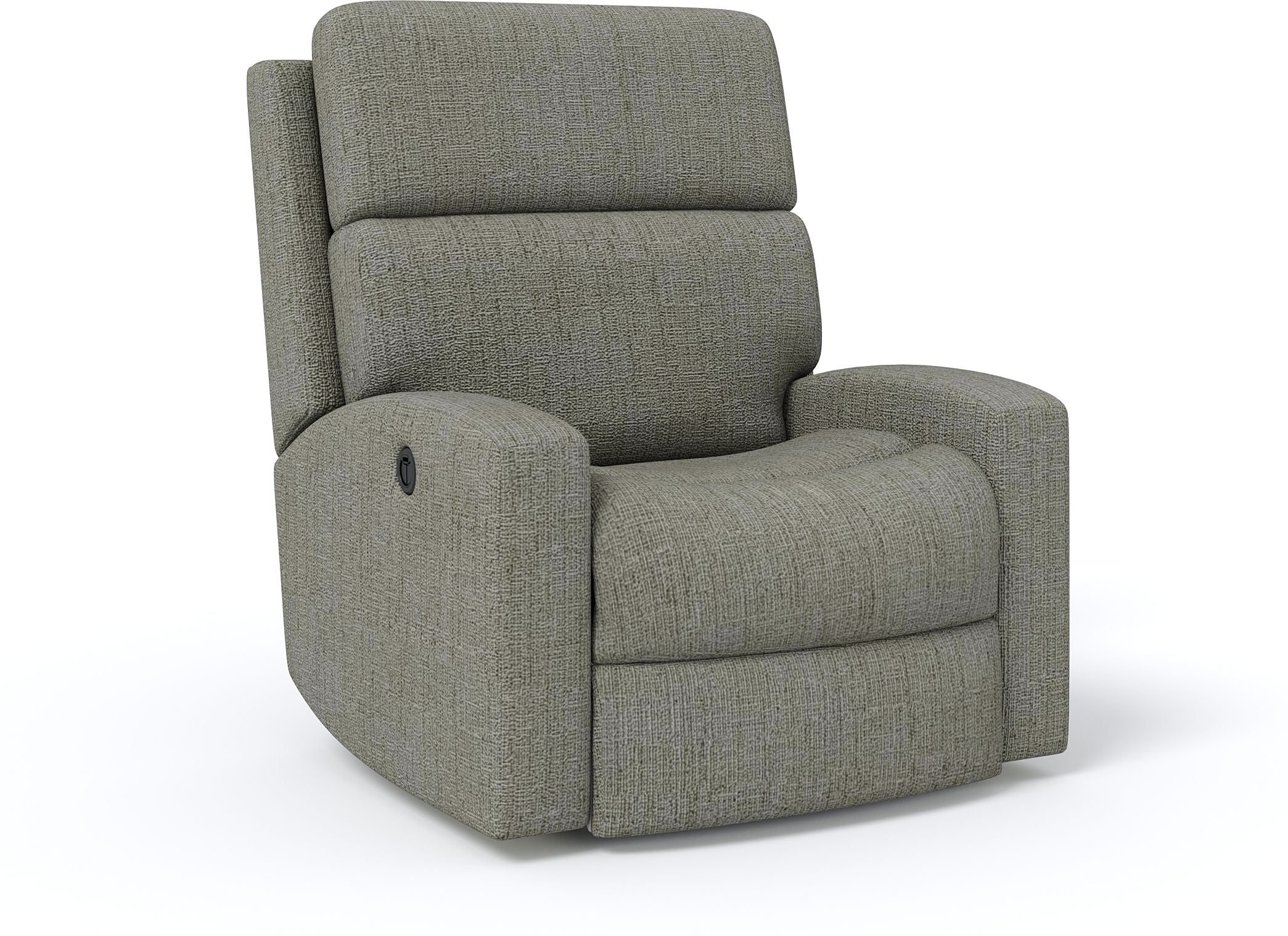 Fabric Powered Recliner (Finish Color - Grey, DIY(Do-It-Yourself))