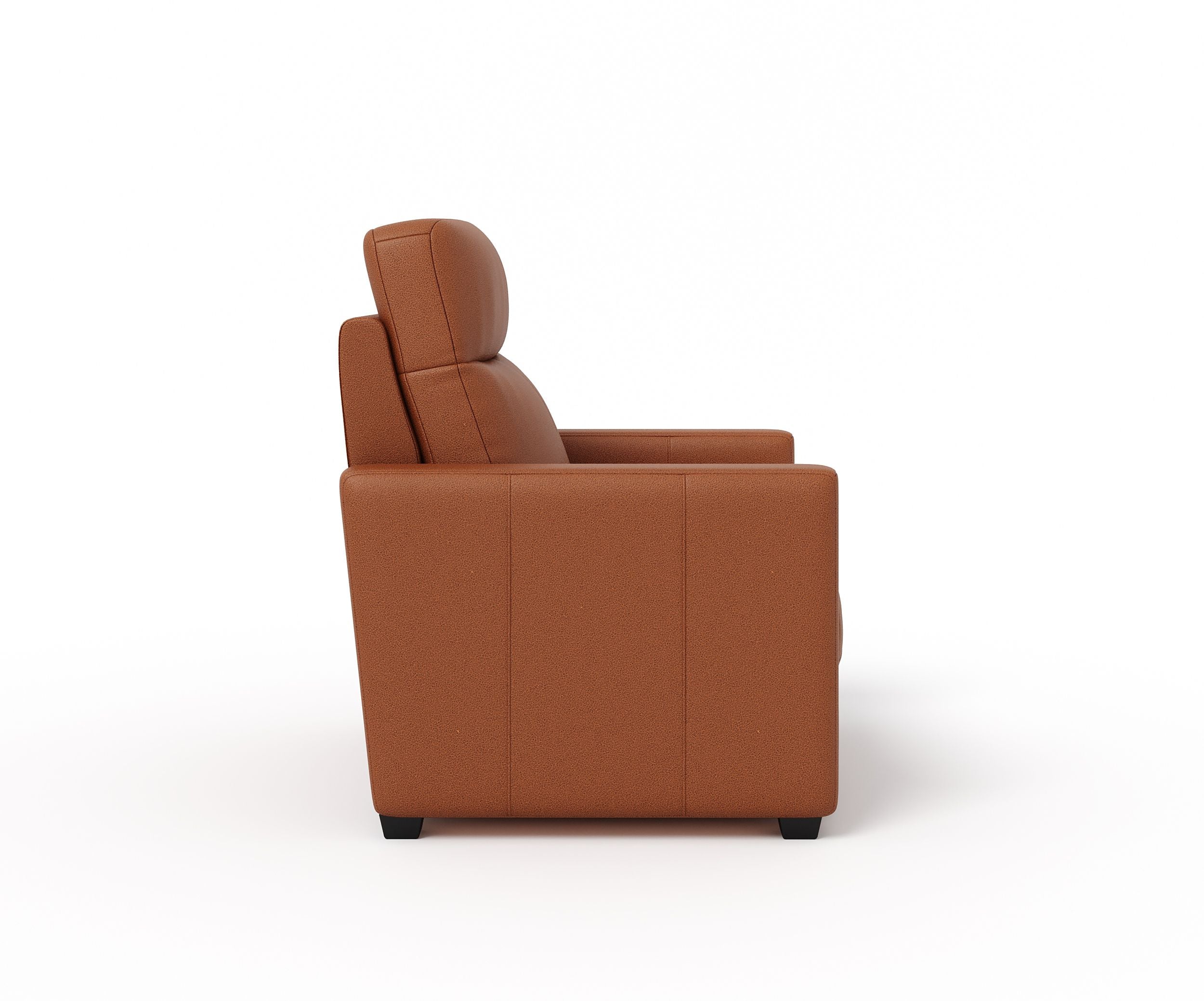 Leatherette Powered Recliner (Finish Color - Tan, DIY(Do-It-Yourself))