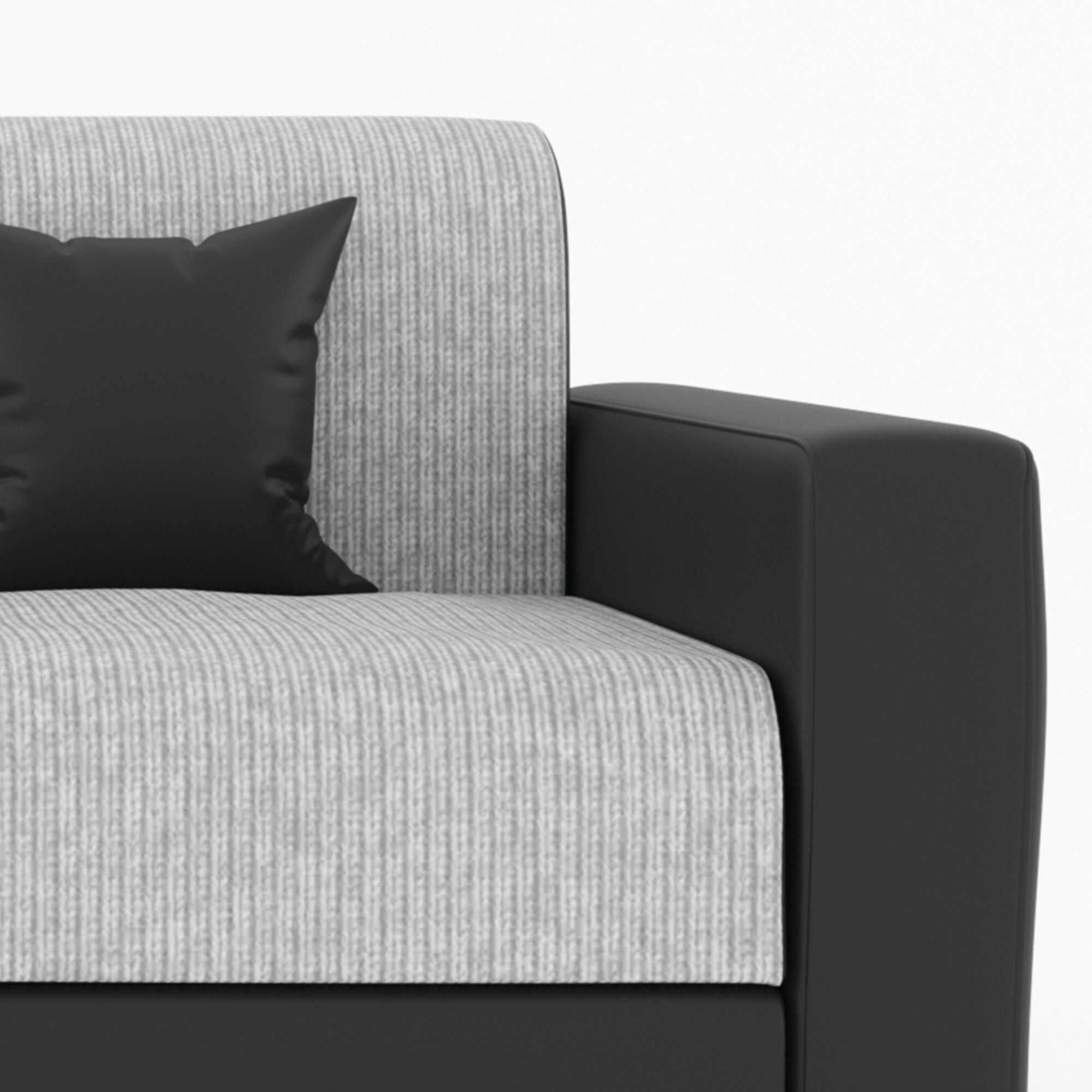 Westido Modern 3 + 1 + 1 Sofa (Cream Brown)