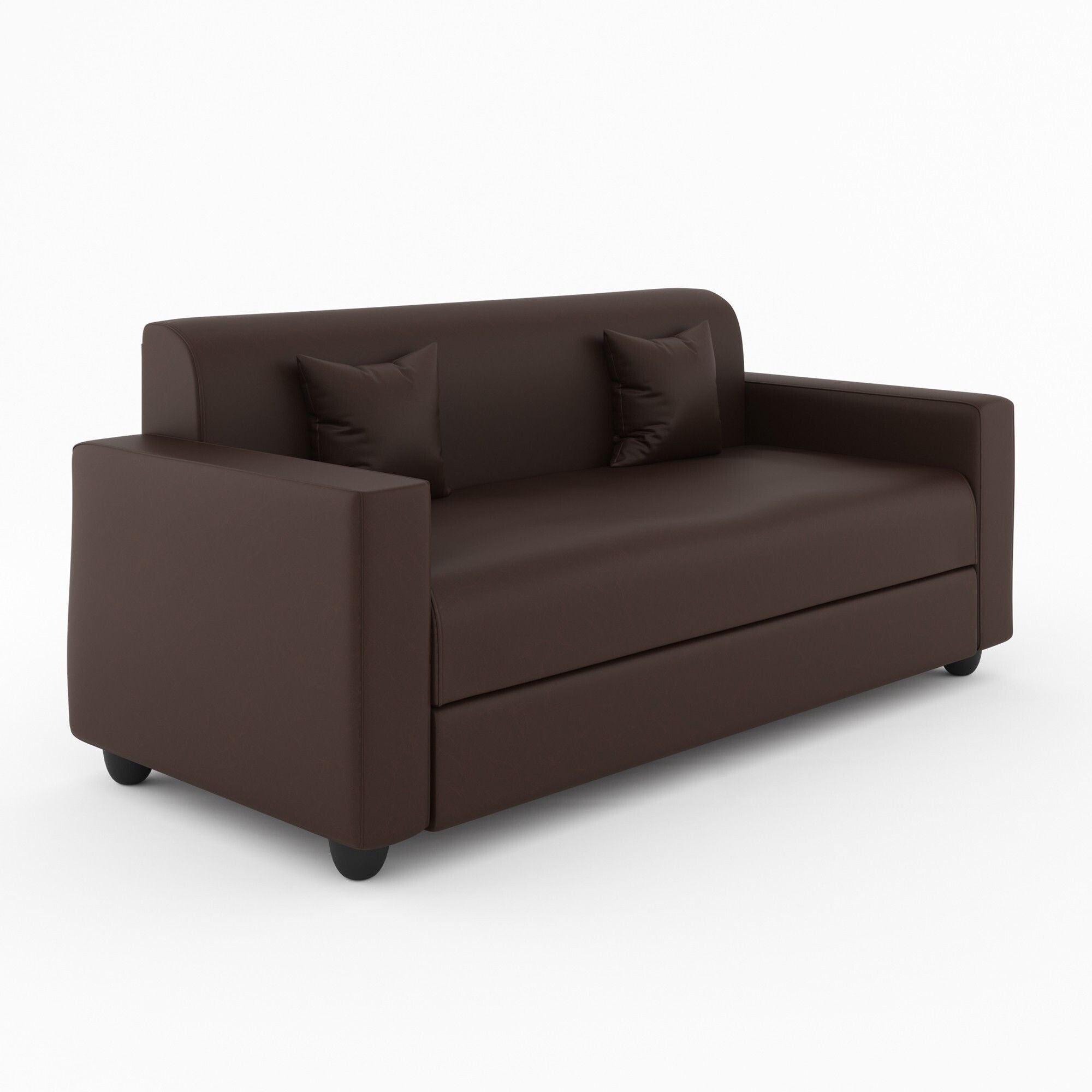 Cream Brown 3 + 1 + 1 Sofa by Westido