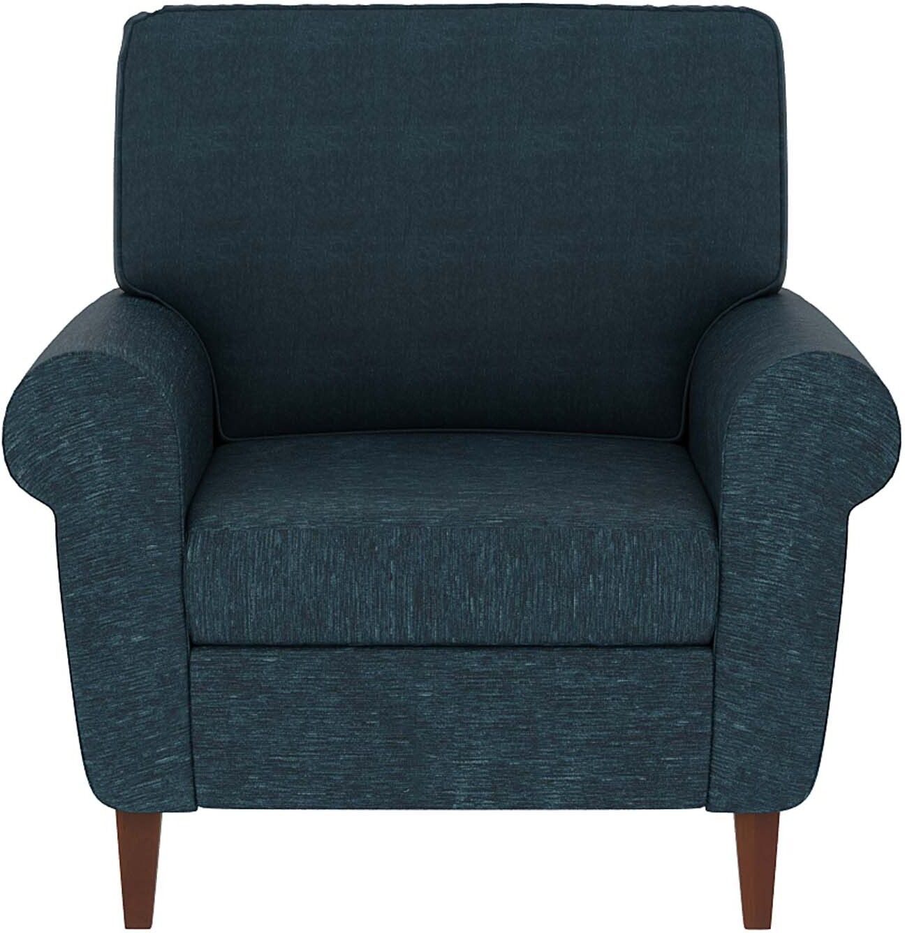 Westido 3 + 1 + 1 Sofa in Cream Brown Finish