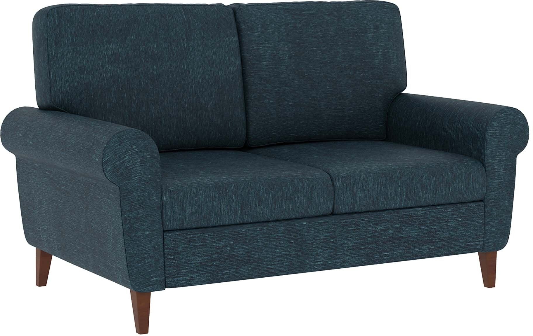 Westido 3 + 1 + 1 Sofa in Cream Brown Finish