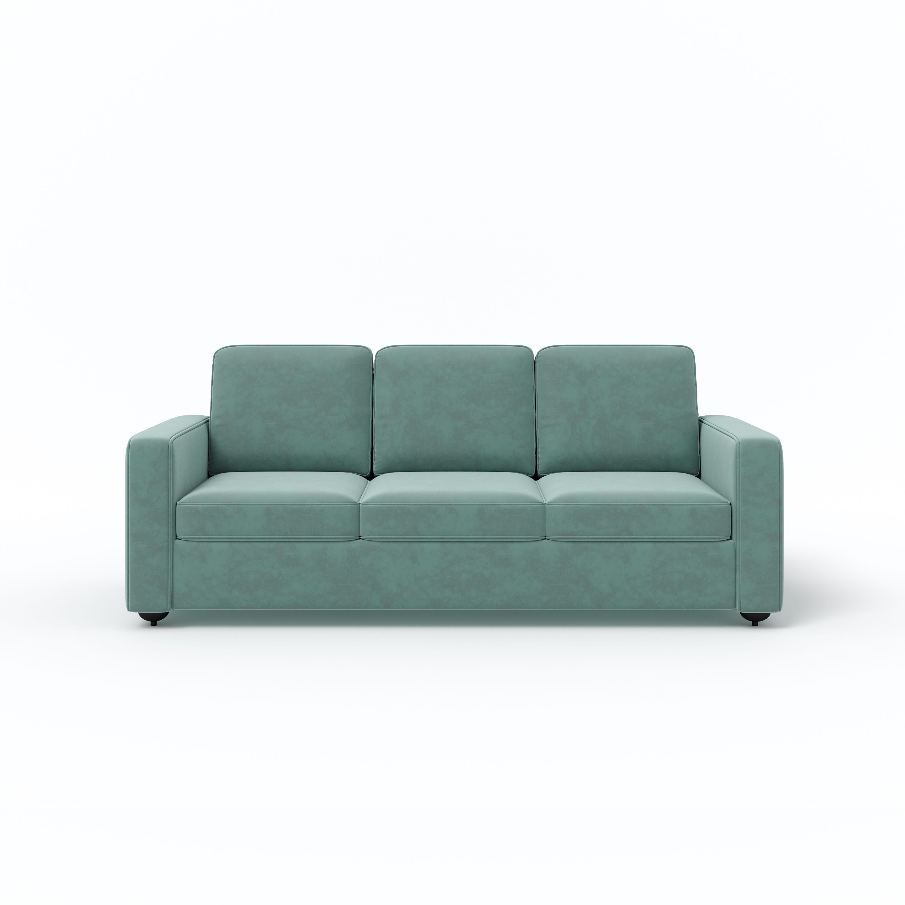 Cream Brown Upholstered 3 + 1 + 1 Sofa by Westido