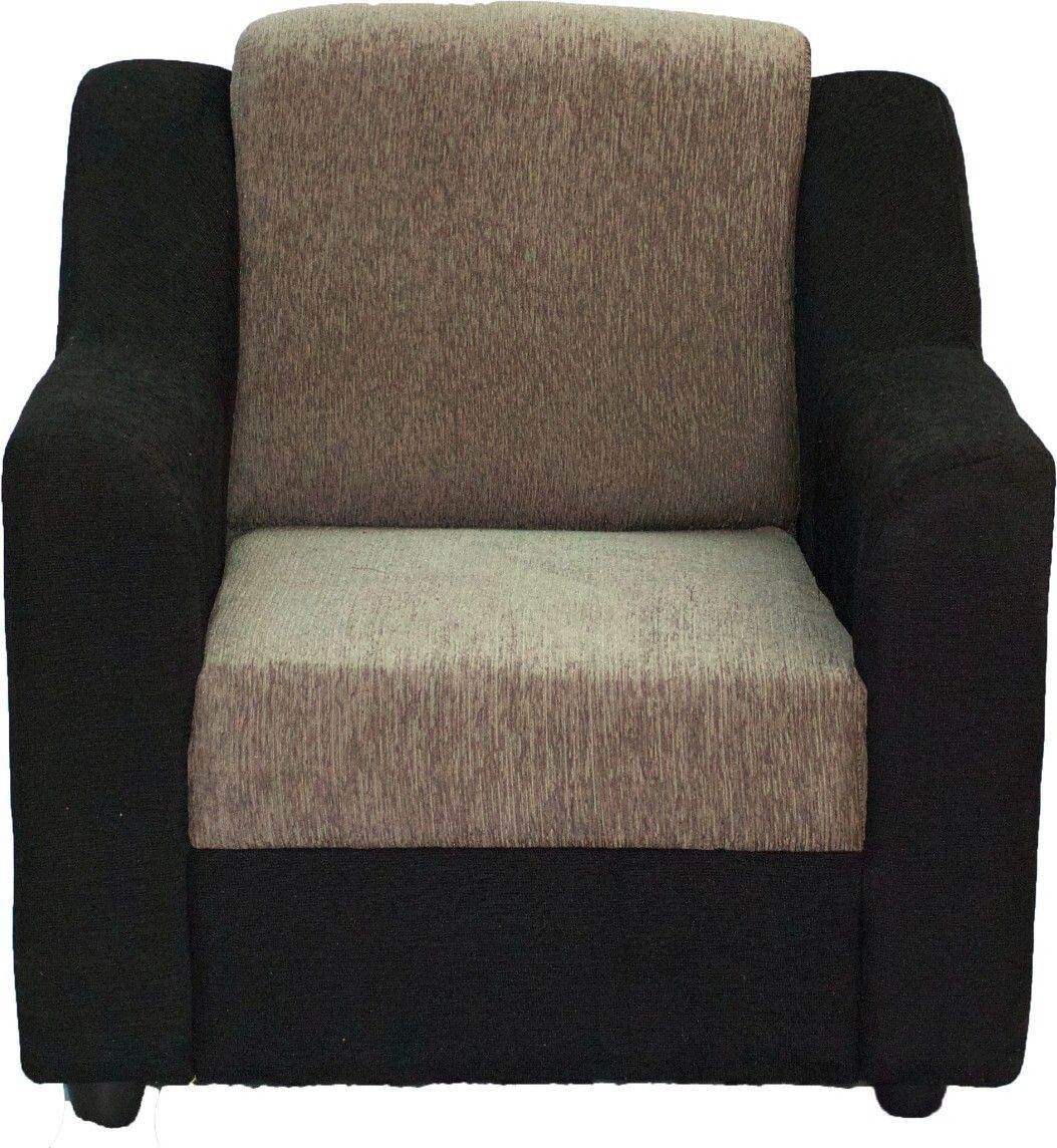 Cream Brown Upholstered 3 + 1 + 1 Sofa by Westido