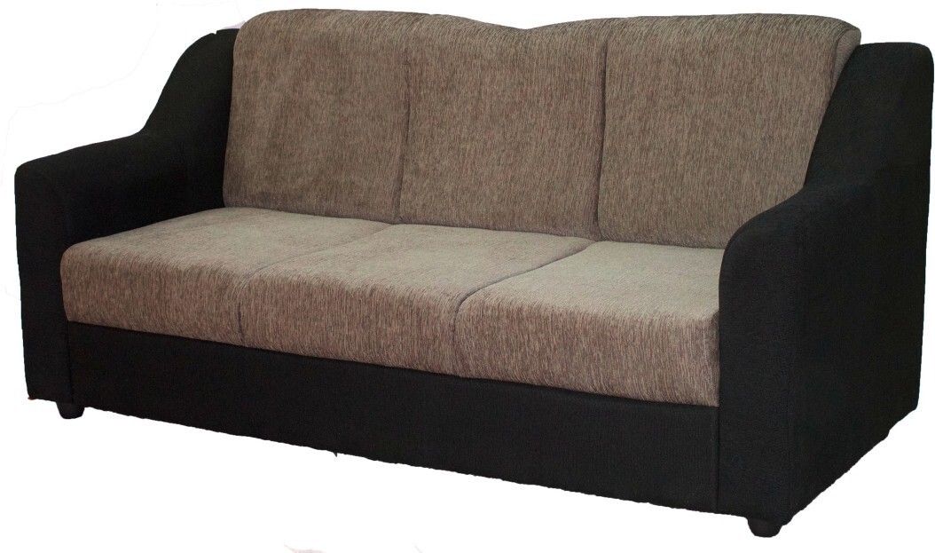 Cream Brown Upholstered 3 + 1 + 1 Sofa by Westido