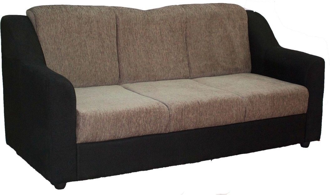 Cream Brown Upholstered 3 + 1 + 1 Sofa by Westido