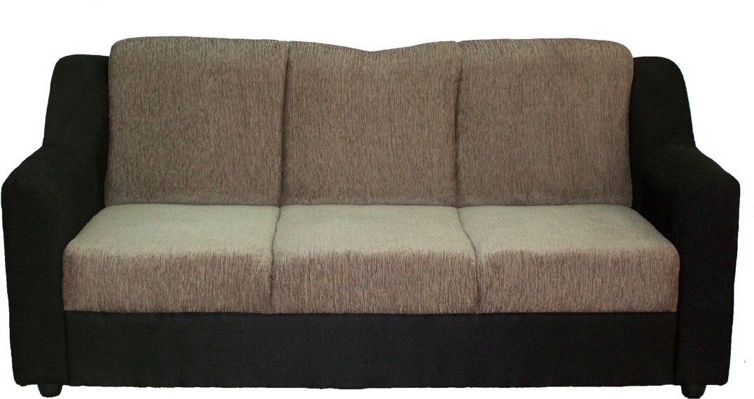 Cream Brown Upholstered 3 + 1 + 1 Sofa by Westido