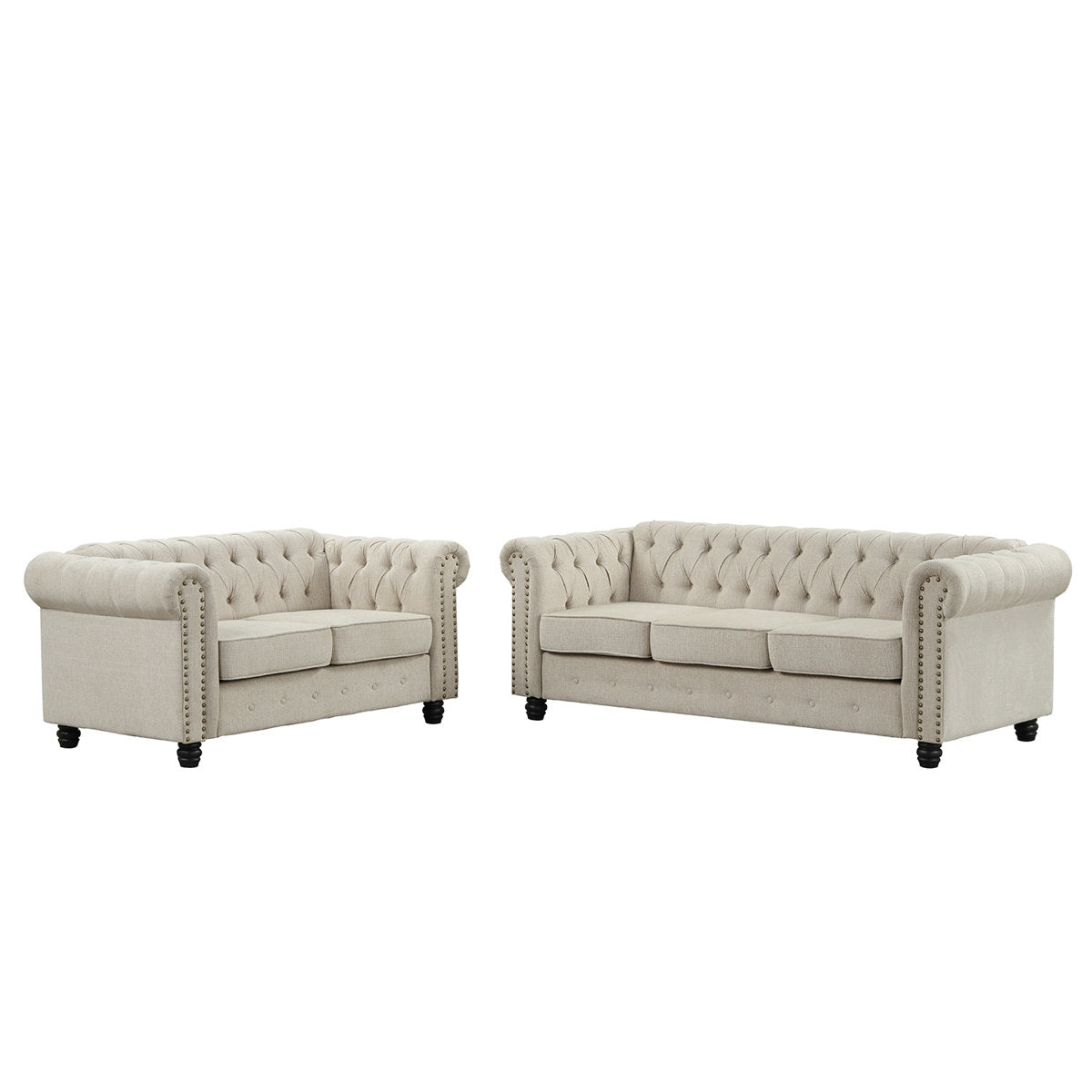 Abdulhameed 2 - Piece Living Room Set