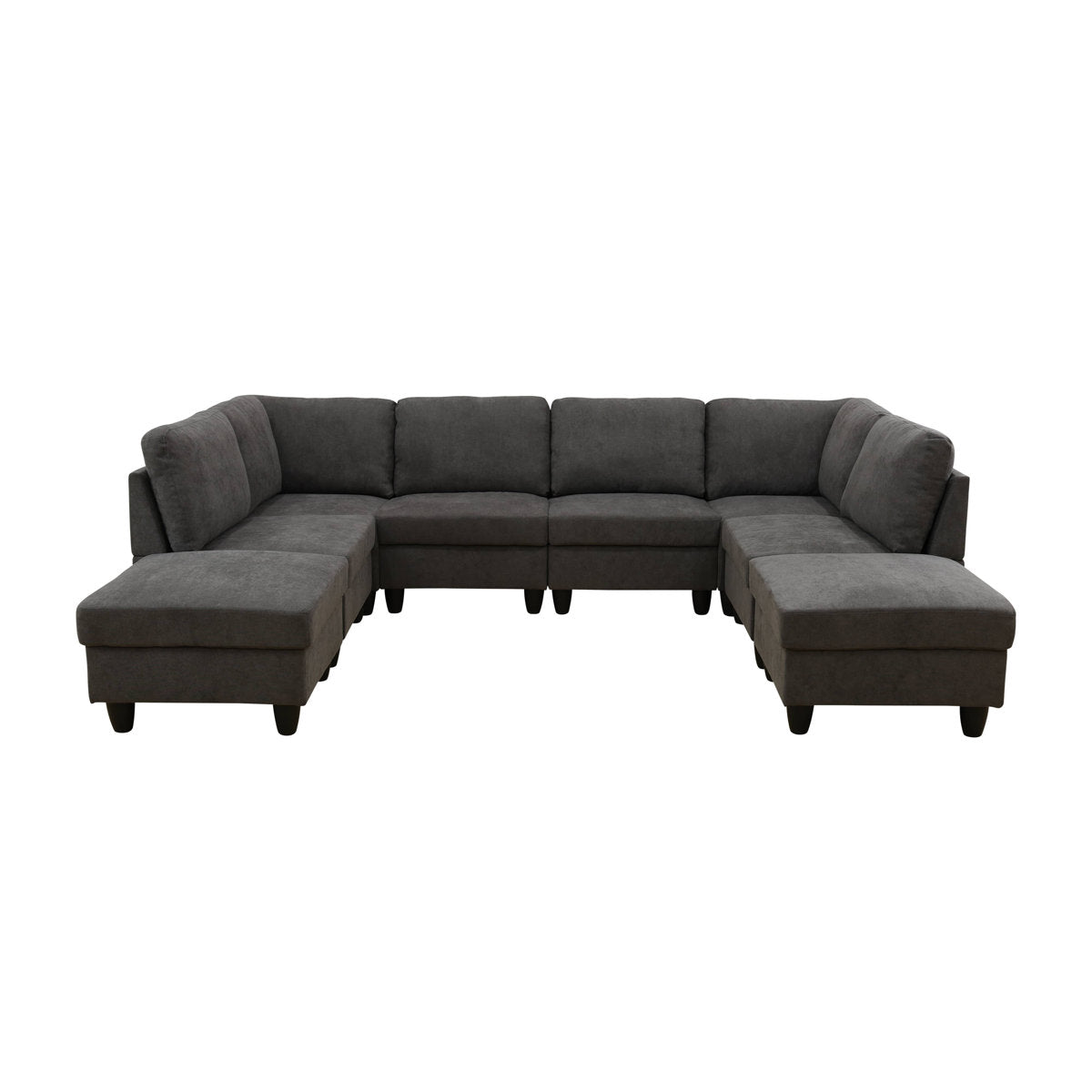 Airica 8 - Piece Corduroy Sectional