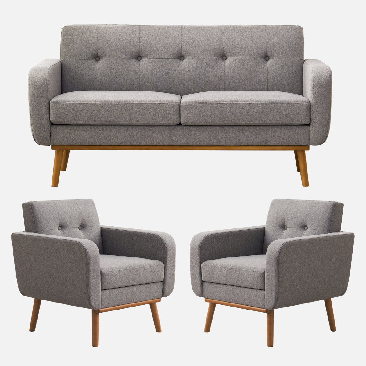 Analeah 3 - Piece Living Room Set