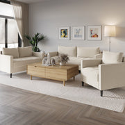 Barkim 3 - Piece Living Room Set