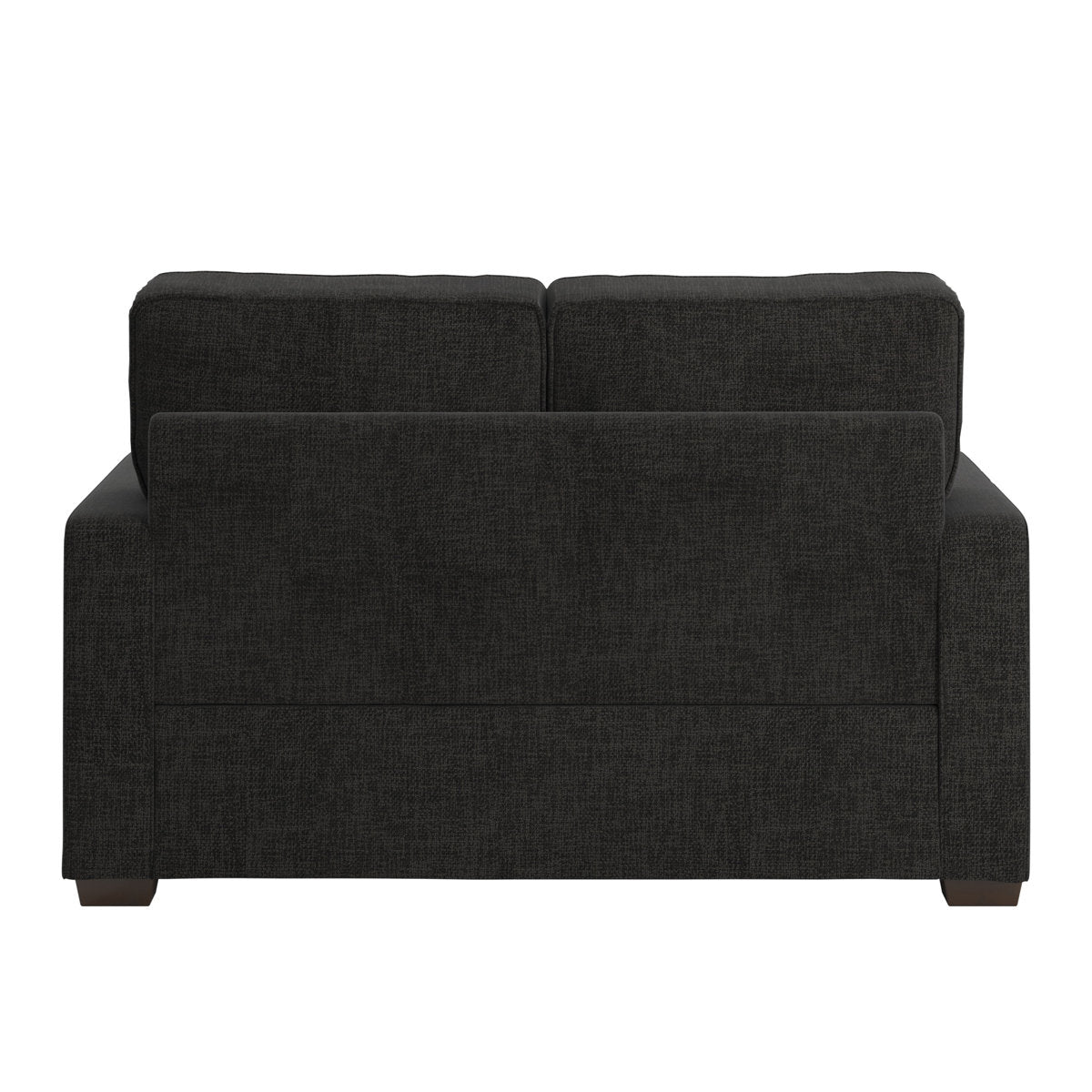 Beaulah Modern Fabric Upholstered Square Arm Sofa Set - Living Room Chair, Loveseat And Sofa