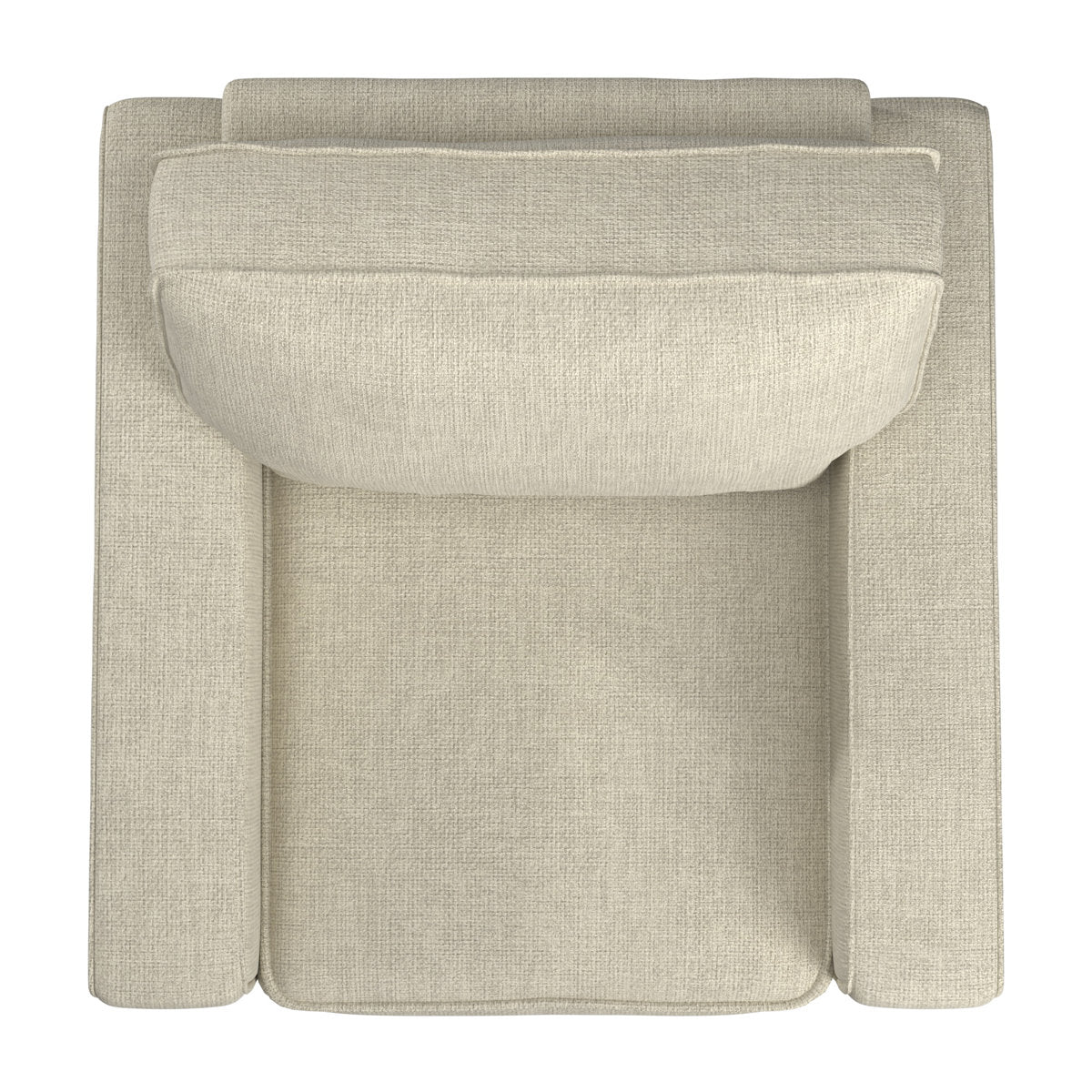 Beaulah Modern Fabric Upholstered Square Arm Sofa Set - Living Room Chair, Loveseat And Sofa