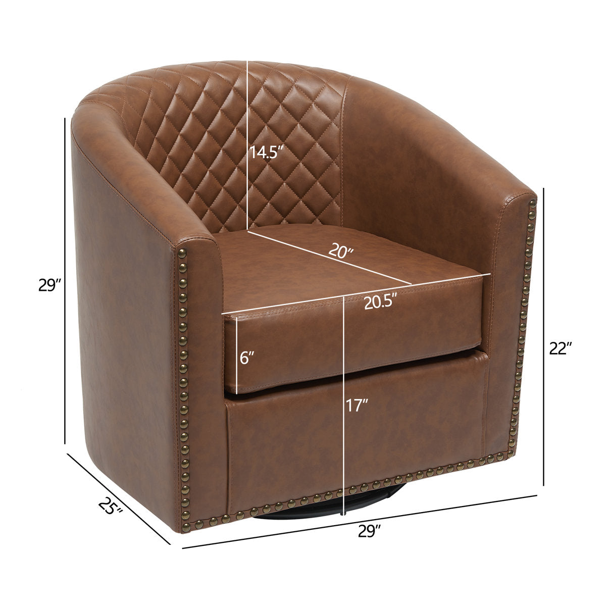 Boney 3- Piece Faux Leather Living Room Set