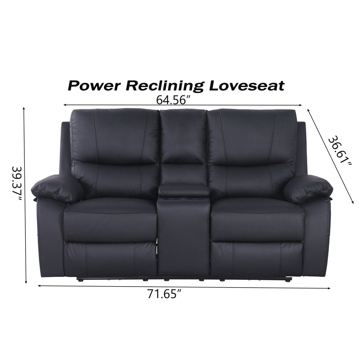 Britta 3 - Piece Leather Living Room Set