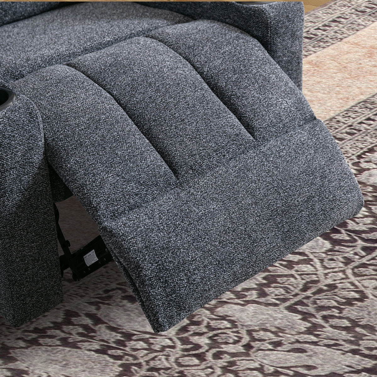 Brost 3-Piece Manual Reclining Living Room Set With Cupholders